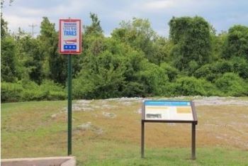 Civil War Marker - Chattanooga Creek Pickets.JPG
